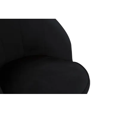 KRZESŁO LOTY CZARNE 57 58 80 cm